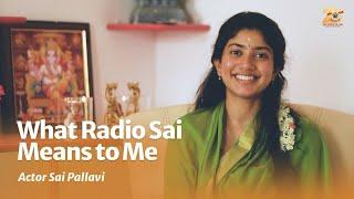 Actor Sai Pallavi on What Radio Sai Means to Her  20th Anniversary of Sri Sathya Sai Media Centre