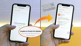 iOS 17 Unable to Check for Update - How To Fix  Easy Solution