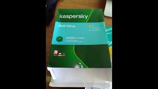 Kaspersky Antivirus 2021 edition 1 device 2 years license Original