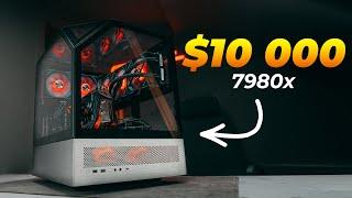 I Built the Ultimate ALL AMD HEDT PC build in 2023...  Threadripper 7980x + RX7900XTX + ARC A380