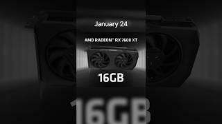 New GPU Launched RX 7600 XT