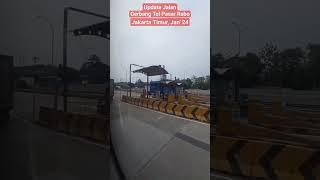 Update Jalan Tol  Masuk Tol Pasar Rebo Jakarta Timur terkini Januari 2024
