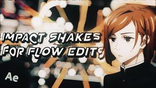 HOW TO MAKE THE BEST IMPACT SHAKES FOR FLOW EDITS  After Effects Amv Tutorial