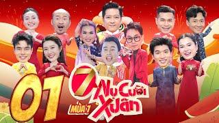 7 Nụ Cười Xuân 7  Tập 1 Dàn cast 2 Ngày 1 Đêm ra dẻ xông đất Ngô Kiến Huy hơn thua với Lan Ngọc