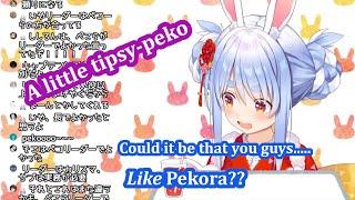 Drunk Pekora thoughts on Sports Festival + Laughing 【Hololive】【Eng Sub】