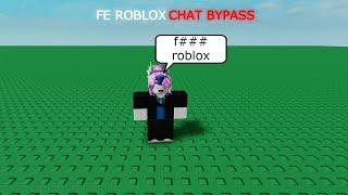 Roblox FE Chat Bypass Script