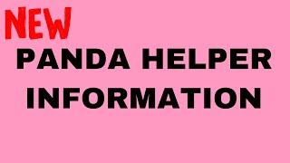PANDA HELPER UPDATED INFORMATION IOSTWEAKS2021