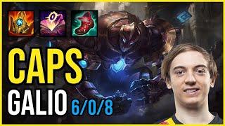 CAPS - GALIO - EUW Grandmaster - Patch 11.6