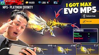 I Got New Evo MP5 Max Full Upgraded Skin  12000 Diamonds Spent  Tonde Gamer - Garena Free Fire