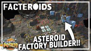 EXCELLENT Automation On An Asteroid  - Facteroids FULL RELEASE - Factory Base Builder Colony Sim