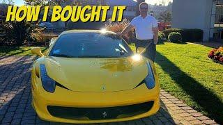 Tricks I Used to Buy My First Ferrari Before Turning 40