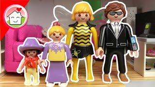 Playmobil Film deutsch - Familie Hauser in 3 Fasching STYLES - Spielzeug Kinderfilm