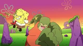 SpongeBob vs Bubble Bass. Anime Epic Animation