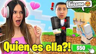 RENTÉ UNA NOVIA *FALSA* para darle CELOS a mi NOVIA en MINECRAFT *BROMA*