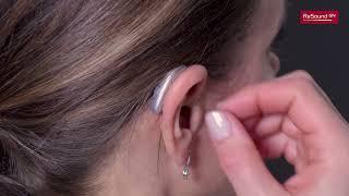 How to remove the hearing aid