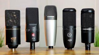 Best BUDGET Microphones For Vocals  Best Microphone Under $100 2021
