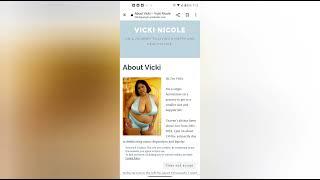 Vicki Nicole doesnt mention the fact that she used to do porn.
