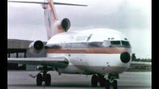 Hapag-Lloyd Boeing 727-081 - Ramp Take-off Cruise & Landing - 1974