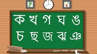 Bangla Bornomala  বাংলা বর্ণমালা Bengali alphabet ব্যঞ্জনবর্ণ Consonant  Luku TV