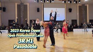Pasodoble    2023 Korea Open  Open Professional Latin 3R H1