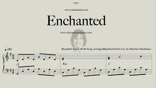 Enchanted  -  Easy Piano  -  Taylor Swift