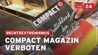 Bundesinnenministerium verbietet rechtsextremistisches Compact-Magazin