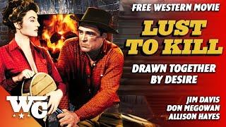 A Lust To Kill  Full Classic Western Movie  Free HD Retro 1958 Film  Jim Davis  @Western_Central