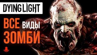 ALL ZOMBIES and MUTANTS Types in Dying Light