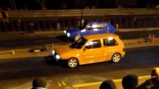 Fiat uno turbo Assassin vs Mk1 turbo golf