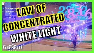 Law of Concentrated White Light Triumphant Frenzy - Genshin Impact