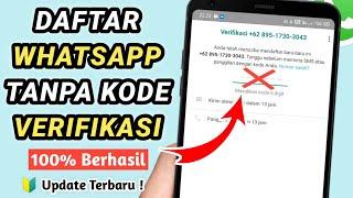 Cara Daftar Whatsapp tanpa Kode Verifikasi ke no Hp Kita 100% Berhasil