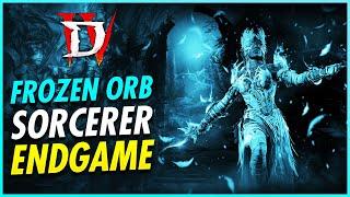 NEW Best Sorcerer Build Frozen Orb  Endgame Guide - Diablo 4 Season 4