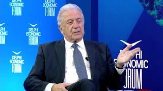Ο Δ. Αβραμόπουλος στο Delphi Economic Forum IX  13.04.2024