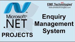 Enquiry Management System Project in C# with Asp .net  Download Dot Net Project with Source Code