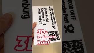 3D-Brief per Post erhalten