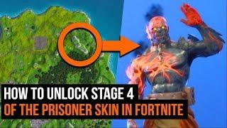 How To unlock every stage of The Prisoner Skin In Fortnite