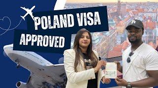 Our Client Success Story Poland Visa Approved  Dream Big with Trenity Consultants