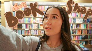 Fall day book shopping at Barnes and Noble  dark academia & book haul 