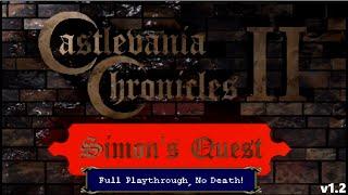 Castlevania Chronicles II - Simons Quest PC - Full Playthrough No Death