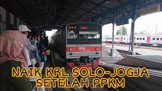 NAIK KRL SOLO-JOGJA SETELAH PPKM