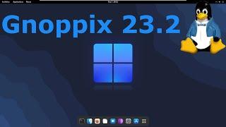 Gnoppix Linux 23.2 Full Tour