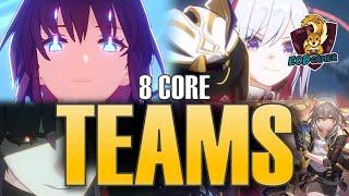 The 8 Teams of Honkai Star Rail  Efficiency Concept to Save Resources