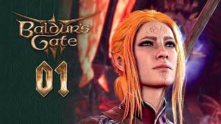 Baldurs Gate 3 – A Cinematic Series #1 Escape From Hell 【Elven Sorcerer  Fully Voiced】