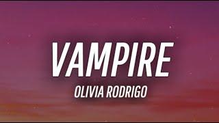 Olivia Rodrigo - Vampire Lyrics