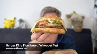 Burger King Plant-based Whopper Test