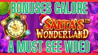 Santas Wonderland - Bonuses Galore