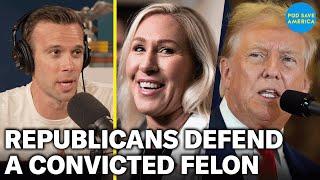 Republicans Say Convicted Felon Trump Is the Real Victim MAGA Supporters Threaten War & Violence