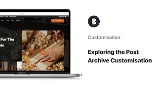 Exploring the Blog Archive Customisation Options  Blocksy Customisation