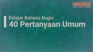 Belajar Bahasa Bugis  40 Pertanyaan yang Umum Digunakan