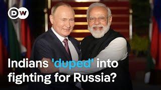 Modi to meet Putin as Indian men fight for Russia in Ukraine  DW News